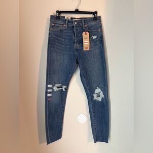 Levi's Blue Wedgie Skinny Jeans